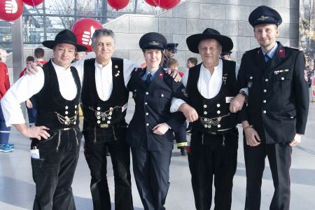 Handwerker die Feuerwehr wenns brennt